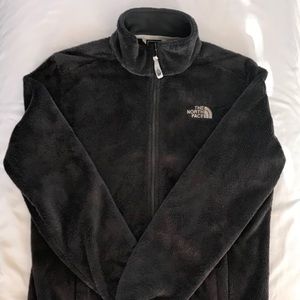 The North Face Osito Jacket - Dark Grey - Size LG